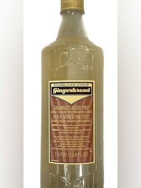 Starbucks Seasonal Gingerbread Syrup